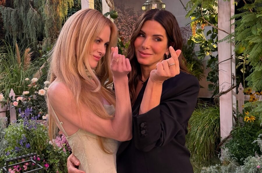 Sandra Bullock e Nicole Kidman fazem aparição surpresa em sessão de 'Practical Magic'